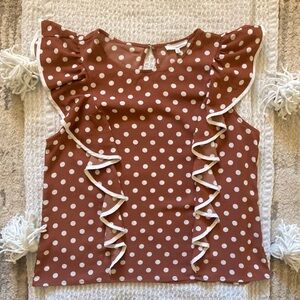 Elegant flutter blouse